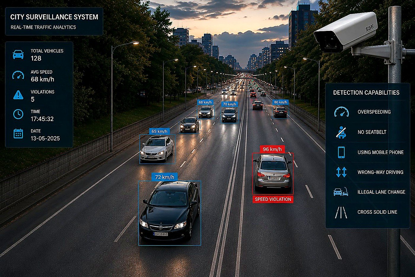 SSE Traffic Enforcement — AI road monitoring system